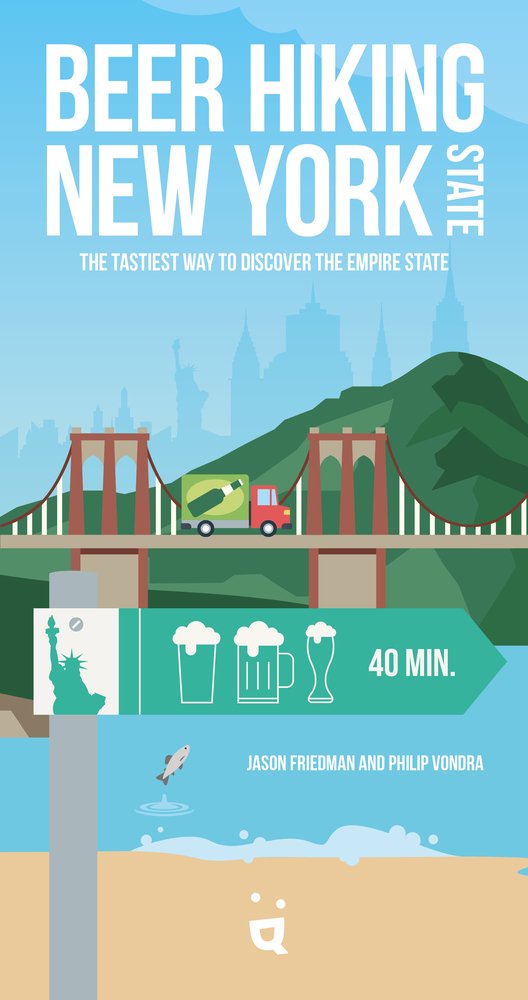 Beer Hiking New York State cover
